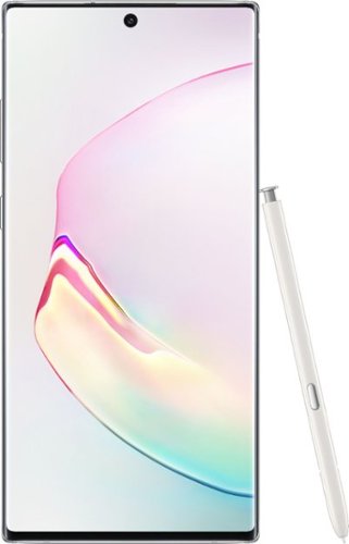 Samsung - Galaxy Note10+ 5G Enabled 256GB - Aura White (Verizon)-Front_Standard 
