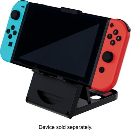  Insignia™ - Compact Travel Stand for Nintendo Switch and Switch Lite - Black