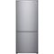LG - 14.7 Cu. Ft. Bottom-Freezer Smart Refrigerator with Smart Cooling - Platinum Silver-Front_Standard 