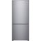 LG - 14.7 Cu. Ft. Bottom-Freezer Smart Refrigerator with Smart Cooling - Platinum Silver-Front_Standard