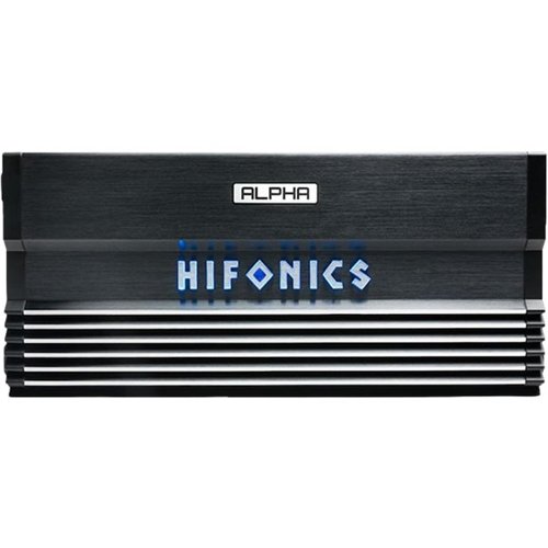 Hifonics - ALPHA 2500W Class D Digital Multichannel Amplifier with Variable Crossovers - Silver/Black