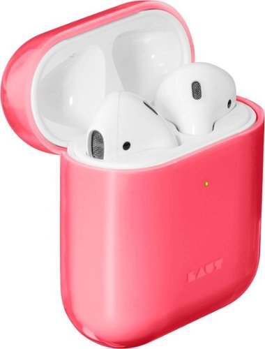 LAUT CRYSTAL-X Case for Apple AirPods - Electric Coral GLOBAL SHIPPING