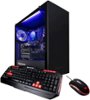 iBUYPOWER - Desktop - AMD Ryzen 3 3200G - 8GB Memory - NVIDIA GeForce GT 710 - 1TB Hard Drive - Black-Front_Standard