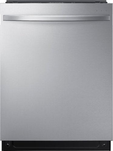 Samsung - StormWash 24" Top Control Built-In Dishwasher with AutoRelease Dry, 3rd Rack, 42 dBA - Stainless steel
