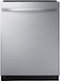 Samsung - StormWash 24" Top Control Built-In Dishwasher with AutoRelease Dry, 3rd Rack, 42 dBA - Stainless Steel-Front_Standard
