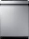 Samsung - StormWash 24" Top Control Built-In Dishwasher with AutoRelease Dry, 3rd Rack, 42 dBA - Stainless Steel-Front_Standard