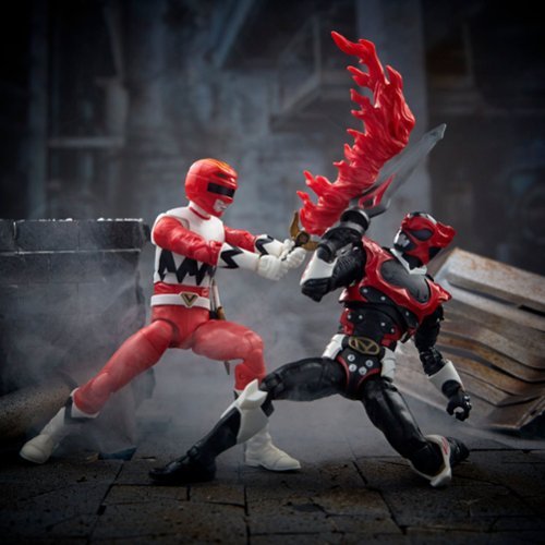 Power Rangers Lightning Collection In Space Psycho Red Ranger and Lost Galaxy Red Ranger Action Figures - Multi GLOBAL SHIPPING
