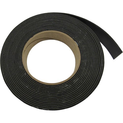 HushMat - Quiet Tape 1" x 20 Foot Roll Single Sided Foam Tape Anti Rattle Tape Secures Wiring - Gold