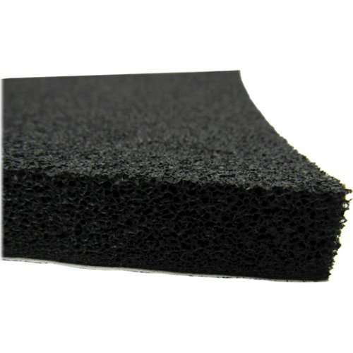 HushMat Silencer Megabond 2 Sheets 23x36x0.125 Self-Adhesive Soft Foam Anti Rattle 11.5 Sq Feet - Black SHOP ONLINE