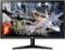 LG - Geek Squad Certified Refurbished UltraGear 24" LED FHD FreeSync Monitor - Black-Front_Standard