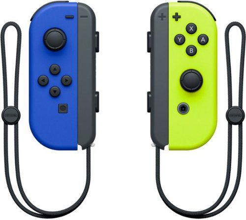 Nintendo Joy-Con (L/R) Wireless Controllers for Nintendo Switch - Blue/Neon Yellow WORLDWIDE DELIVERY