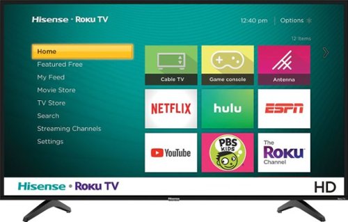Hisense - 32" Class H4F Series LED HD Smart Roku TV-Front_Standard 