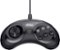 Retro-Bit - SEGA Genesis 6-Button Arcade Pad for PC, Mac, SEGA Genesis Mini, PlayStation 3 and Nintendo Switch - Black-Front_Standard