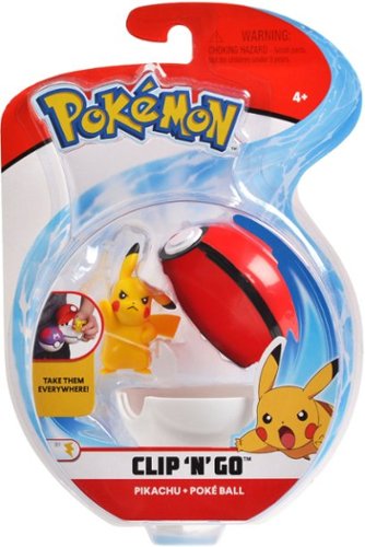 Pokémon Clip 'N' Go Poké Ball - Styles May Vary SHOP ONLINE