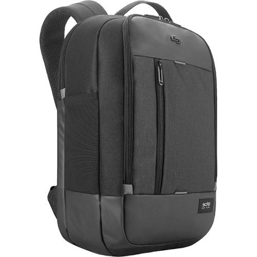 Solo New York Magnitude Backpack for 17.3 Laptop - Black GLOBAL SHIPPING