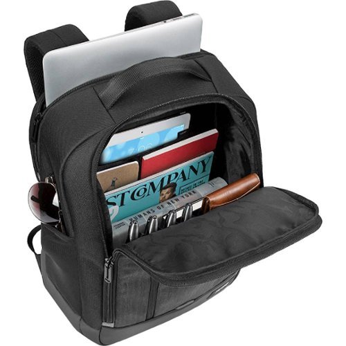 Solo New York Magnitude Backpack for 17.3 Laptop - Black WORLDWIDE DELIVERY