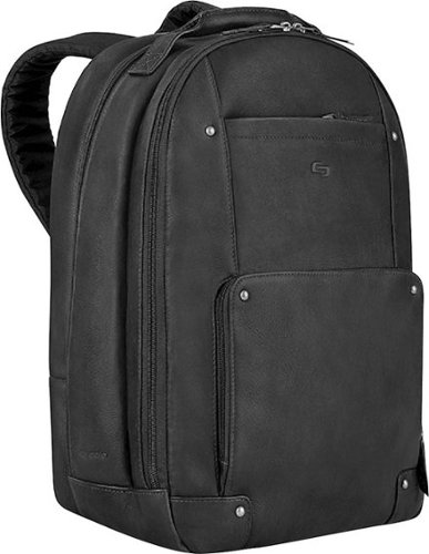 Solo New York Reade Backpack for 15.6 Laptop - Black WORLDWIDE DELIVERY