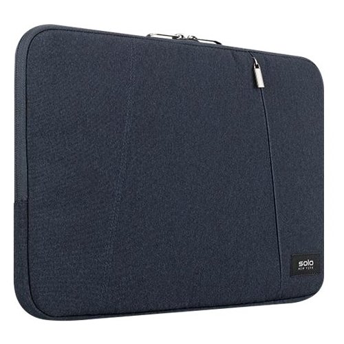Solo New York Oswald Sleeve for 15.6 Laptop - Navy GLOBAL SHIPPING