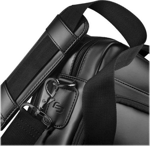 Solo New York Moore Briefcase for 15.6 Laptop - Black BUY IN SINGAPORE