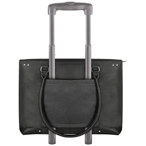Solo New York Jay Leather Tote for 15.6 Laptop - Black BUY IN EUROPE