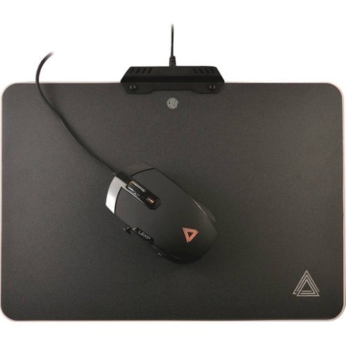 Lexip B5 Mouse Pad with RGB Lighting - Black BUY IN DUBAI