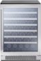 Zephyr - Presrv 24 in. 53-Bottle Wine Cooler with Single Temperature Zone and 39 dBA - Stainless Steel/Glass-Front_Standard