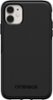 OtterBox - Symmetry Series Case for Apple® iPhone® 11/XR - Black-Front_Standard