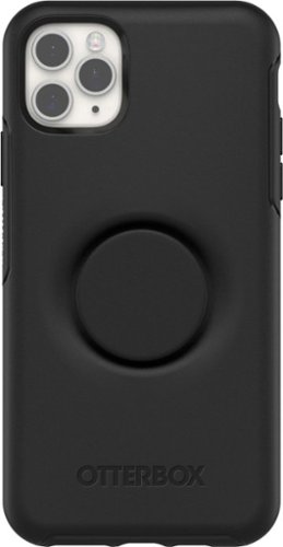 OtterBox - + Pop Symmetry Series Case for Apple® iPhone® 11 Pro Max/Xs Max - Black