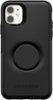 OtterBox - + Pop Symmetry Series Case for Apple® iPhone® 11 - Black-Front_Standard 