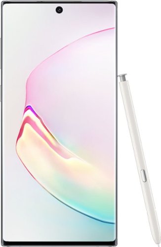 Samsung - Galaxy Note10 256GB - Aura White (AT&T)-Front_Standard 