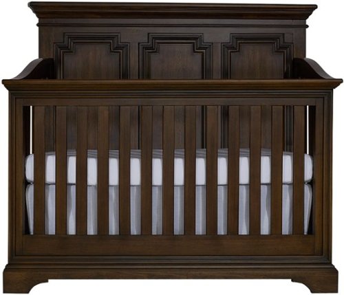 Biltmore - Amherst 4-in-1 Convertible Crib - Burnt Oak-Front_Standard 