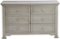 Kingsley - Brunswick 6-Drawer Dresser - Ash Gray-Front_Standard