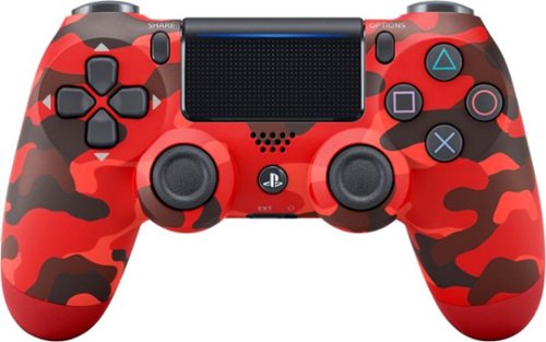  DualShock 4 Wireless Controller for Sony PlayStation 4 - Red Camouflage