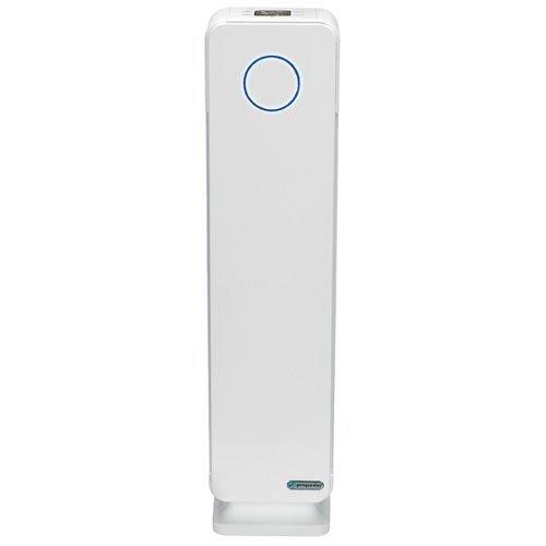 GermGuardian - Elite Tower Air Purifier with True HEPA Pure Filter and UV-C Light for 870 Sq. Ft Rooms - Crystal White