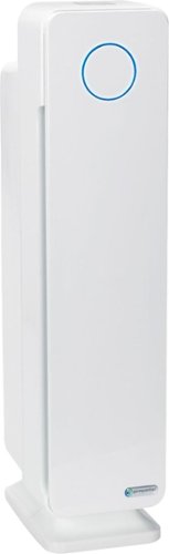 GermGuardian - Elite Collection 167 Sq. Ft Tower Air Purifier - Crystal White