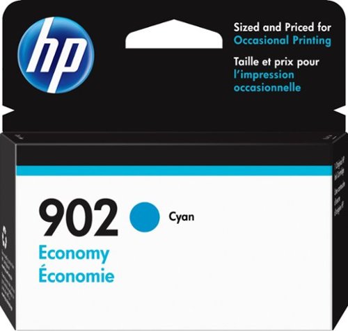  HP - 902 Economy Economy Capacity - Cyan Ink Cartridge - Blue