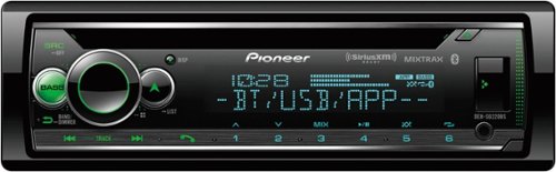 Bluetooth® CD Receiver with Alexa Built-in when Paired with Pioneer Smart Sync app - Black