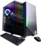 CyberPowerPC - Gaming Desktop - AMD Ryzen 7 3700X - 16GB Memory - AMD Radeon RX 5700 XT - 2TB HDD + 240GB SSD - Black-Front_Standard 