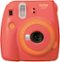 Fujifilm - instax mini 9 Instant Film Camera - Living Coral/Papaya-Front_Standard