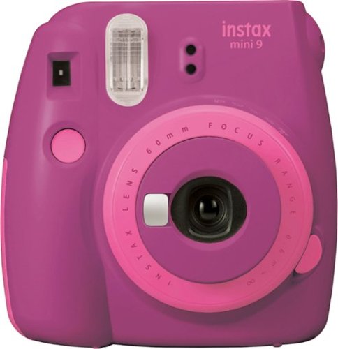 Fujifilm instax mini 9 Instant Film Camera Bundle - Purple/Pink WORLDWIDE DELIVERY