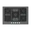 Front. Bosch - Benchmark Series 30" Built-In Gas Cooktop with 5 burners - Gray.