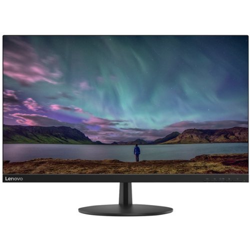  Lenovo - 27&quot; IPS LED FHD FreeSync Monitor - Black