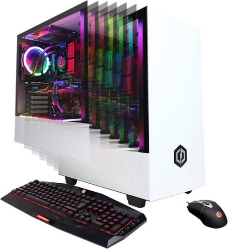 CyberPowerPC - Gamer Supreme Liquid Cool Gaming Desktop - AMD Ryzen 9 3900X - 32GB Memory - NVIDIA GeForce RTX 2080 SUPER - 1TB SSD - White-Angle_Standard 