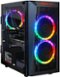 CLX - SET Gaming Desktop - Intel Core i7-9700K - 16GB Memory - NVIDIA GeForce RTX 2060 - 960GB Solid State Drive - Black/RGB-Front_Standard