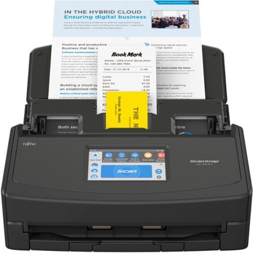 Fujitsu ScanSnap iX1500 Color Duplex Document Scanner with
