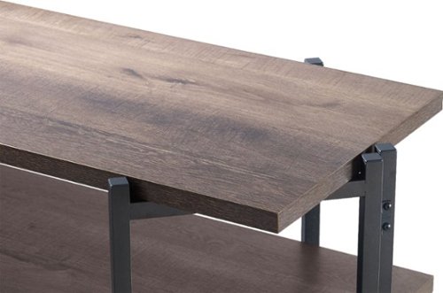 Insignia  - TV Cabinet for Most TVs Up to 50 - Dark Wood