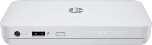 HP - Sprocket Studio Power Bank - White-Front_Standard 