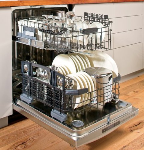 GE - Profile Series 24" Tall Tub Built-In Dishwasher with Stainless Steel Tub - Slate-Alt_View_Standard_20 