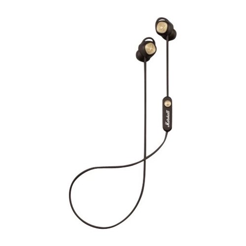 Marshall - Minor II Bluetooth Wireless In-Ear Headphones - Brown-Front_Standard 