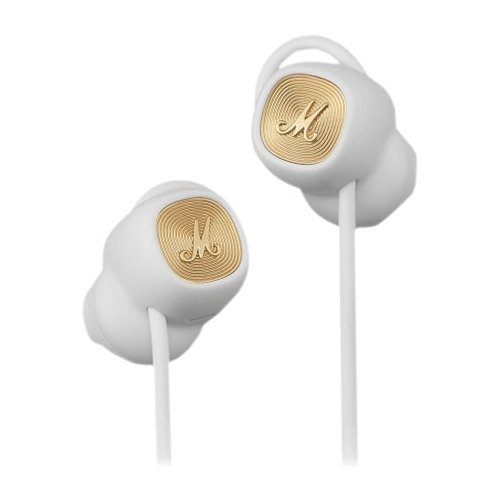 Marshall - Minor II Bluetooth Wireless In-Ear Headphones - White-Front_Standard 
